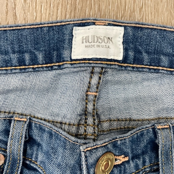 Hudson Jeans Muse Crop Skinny W/ 5in Cuff - Picture 4 of 10